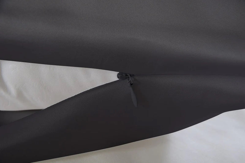 100% Pure Mulberry Silk Pillowcase - Charcoal