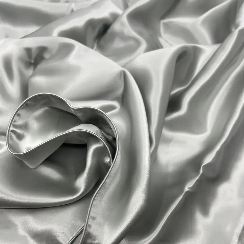 Silk Pillowcase - White | Pink | Silver
